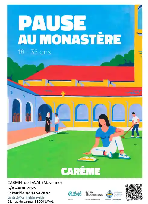 Pause au monastère 5/6 Avril 2025